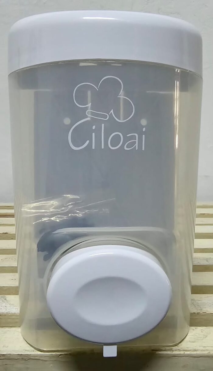 Jabonera Practica a Granel Blanca (19504) "CILOAI"