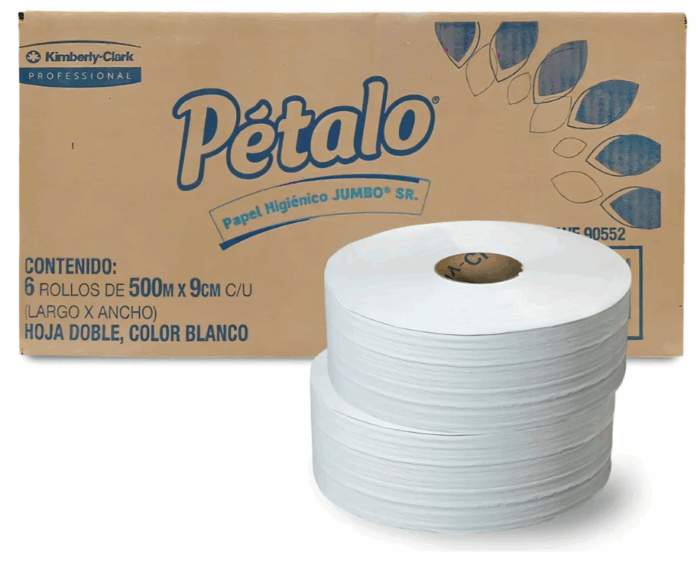 Higiénico Jumbo (90552) «PÉTALO®»