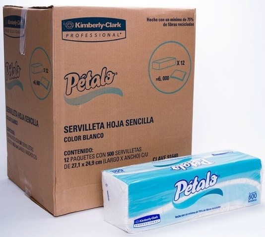 Servilleta Tradicional (91640) "PÉTALO®"