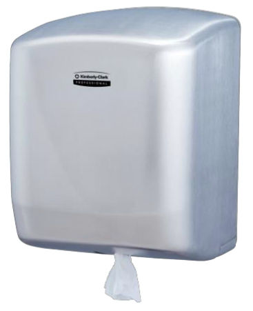 DESPACHADOR TOALLA EN ROLLO FLUIDO CENTRICO ACERO INOXIDABLE (92719) Kimberly Clark Professional ®