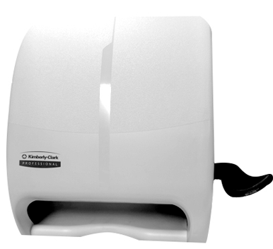 DESPACHADOR DE TOALLA EN ROLLO DE PALANCA BLANCO (94355) Kimberly Clark Professional ®