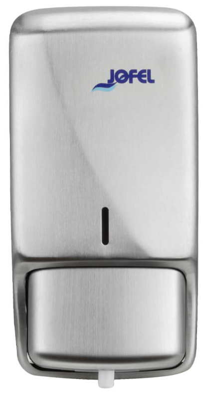 Jabonera a Granel en Espuma Futura Satinado Acero Inoxidable (AC45000) "JOFEL"