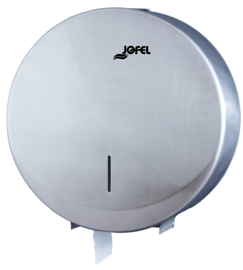 DESPACHADOR HIGIENICO JUMBO FUTURA ACERO SATINADO (AE26000) " JOFEL "