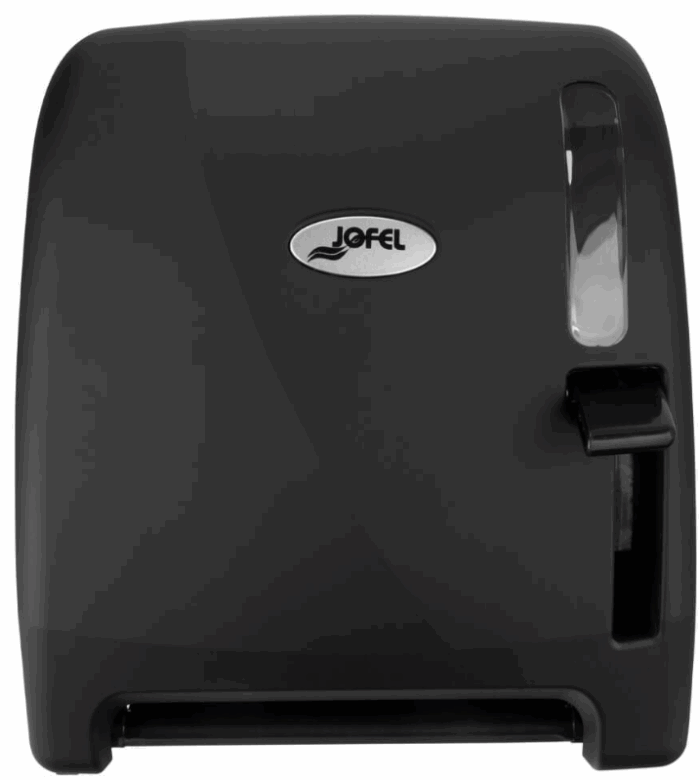DESPACHADOR DE TOALLA EN ROLLO DE PALANCA FUTURA NEGRO MATE (AG24900) "JOFEL"