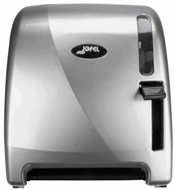 DESPACHADOR DE TOALLA ROLLO DE PALANCA FUTURA SILVER (AG26300) "JOFEL"