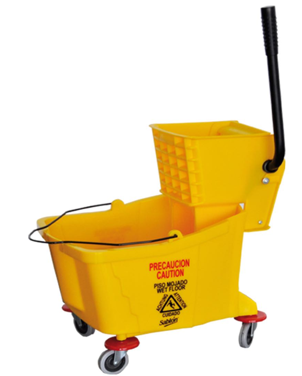 CUBETA EXPRIMIDORA ARTURITO 32 LTS (8213AM) "SABLON"