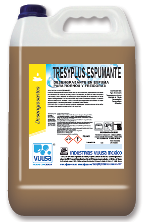 Tresyplus Espumante Desengrasante para hornos "VIJUSA"
