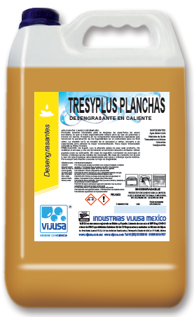 Tresyplus Planchas Desengrasante en Caliente "VIJUSA"