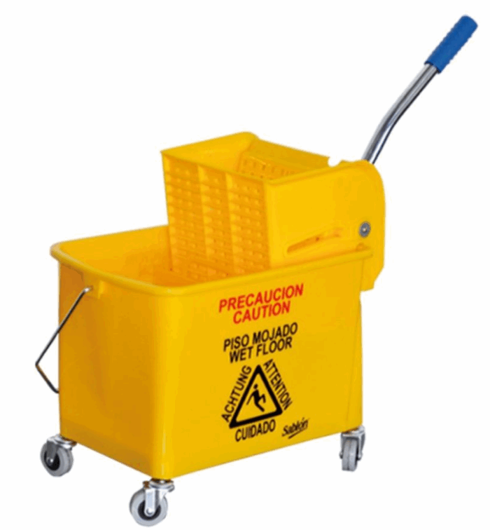 CUBETA ARTURITO EXPRIMIDORA 20 LTS (8203AM) "SABLON"