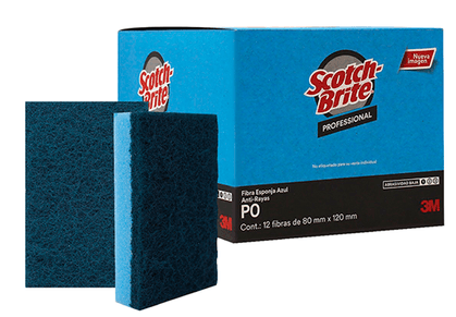 FIBRA ESPONJA AZUL P-0 «SCOTCH BRITE»