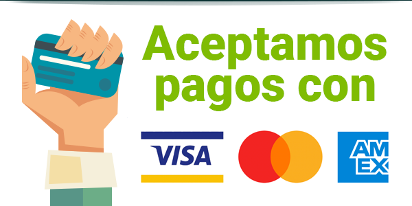 Aceptamos todas las tarjetas. productos de higiene y limpieza para empresas