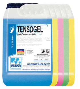 TENSOGEL , JABÓN LAVAMANOS "VIJUSA"